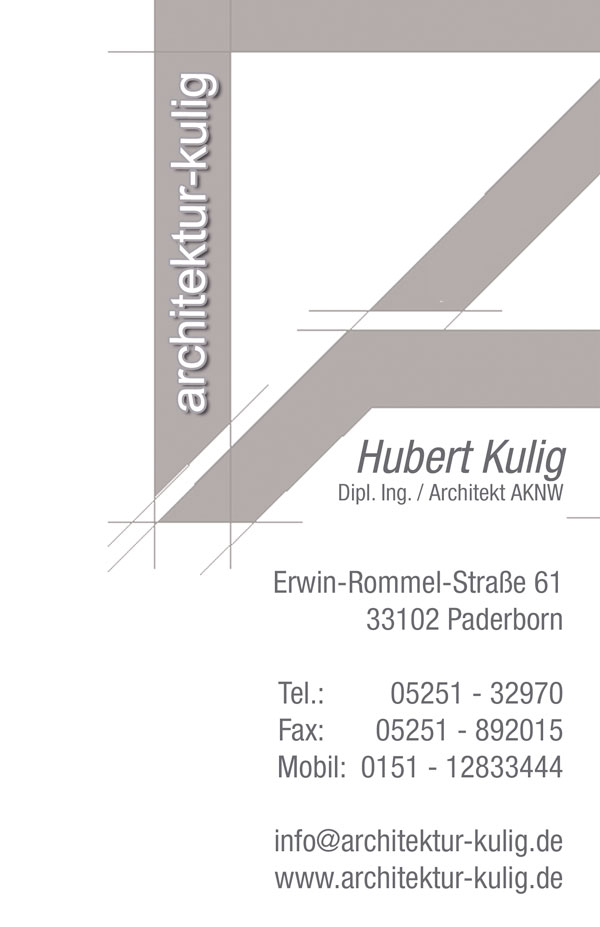 Hubert Kulig Architektur und Bauleitung
